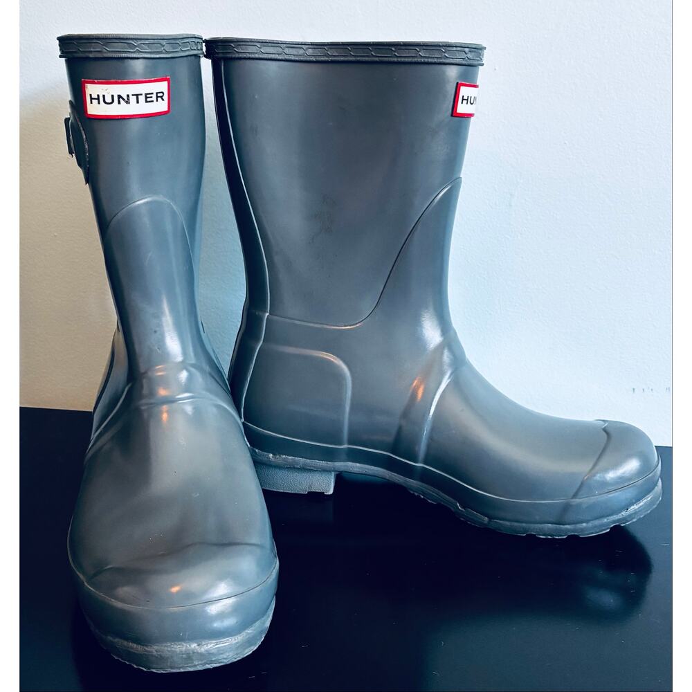 Hunter Women's Original Gloss Short Rain Boots Size 7